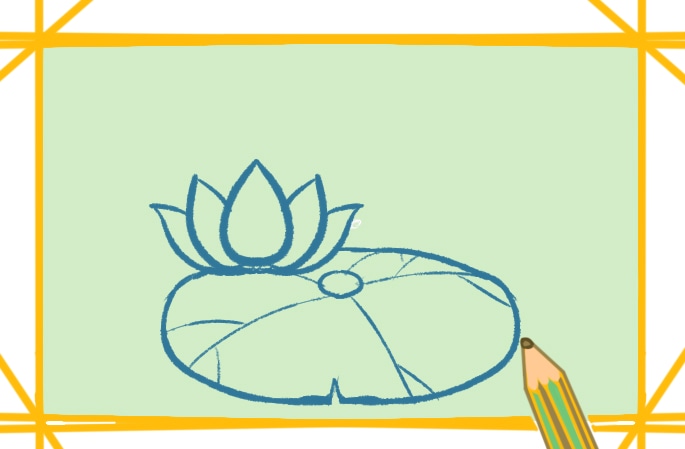 簡單的荷花<a href=http://www.inspiredelm.com/jianbihua/ target=_blank class=infotextkey>簡筆畫</a>圖片怎么畫