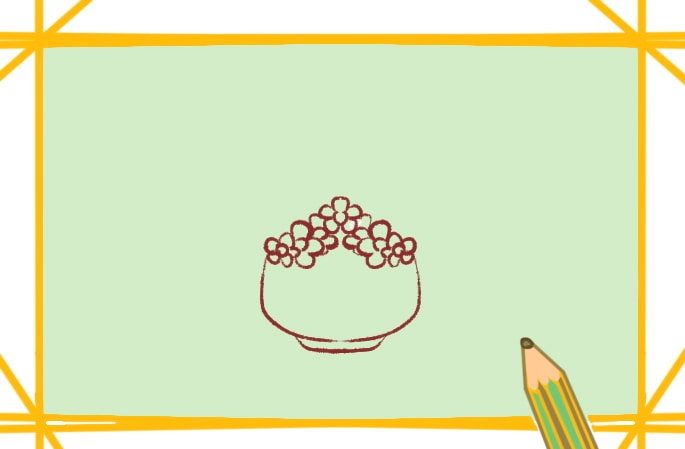漂亮的花盆<a href=http://www.inspiredelm.com/jianbihua/ target=_blank class=infotextkey>簡筆畫</a>圖片怎么畫