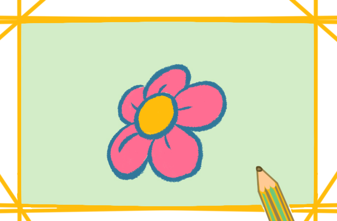 紅花簡(jiǎn)筆畫(huà)圖片一學(xué)就會(huì)