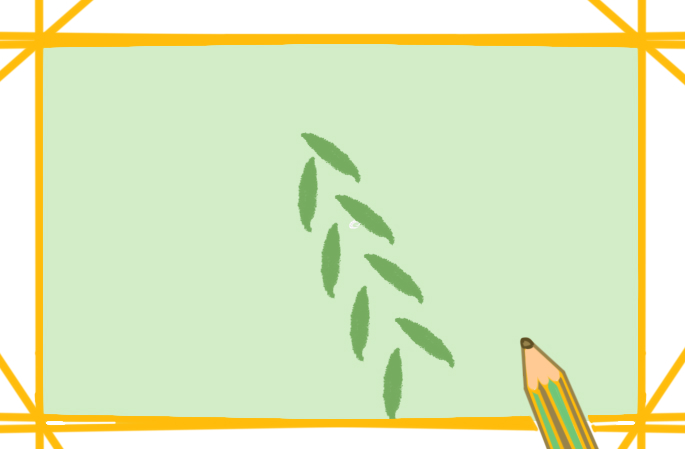 漂亮的柳葉上色<a href=http://www.inspiredelm.com/jianbihua/ target=_blank class=infotextkey>簡(jiǎn)筆畫</a>要怎么畫