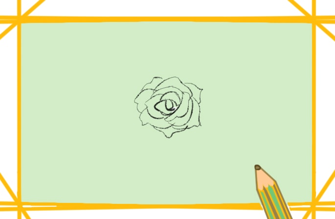 好看的薔薇<a href=http://www.inspiredelm.com/jianbihua/ target=_blank class=infotextkey>簡(jiǎn)筆畫</a>圖片怎么畫