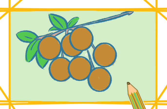 簡單好看的龍眼上色<a href=http://www.inspiredelm.com/jianbihua/ target=_blank class=infotextkey>簡筆畫</a>要怎么畫