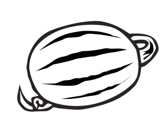 簡(jiǎn)單漂亮的西瓜簡(jiǎn)筆