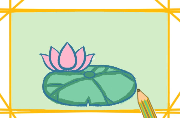 簡單的荷花<a href=http://www.inspiredelm.com/jianbihua/ target=_blank class=infotextkey>簡筆畫</a>圖片怎么畫