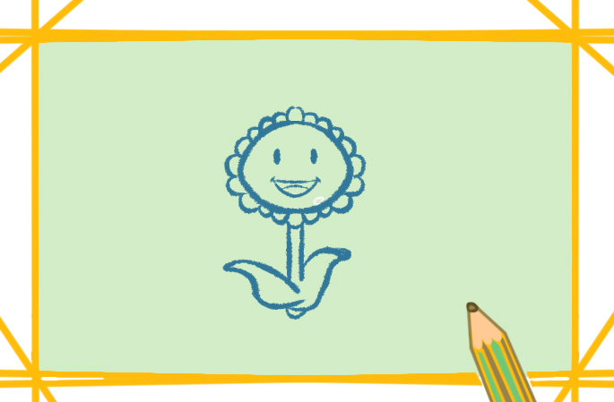 簡單好看的向日葵<a href=http://www.inspiredelm.com/jianbihua/ target=_blank class=infotextkey>簡筆畫</a>