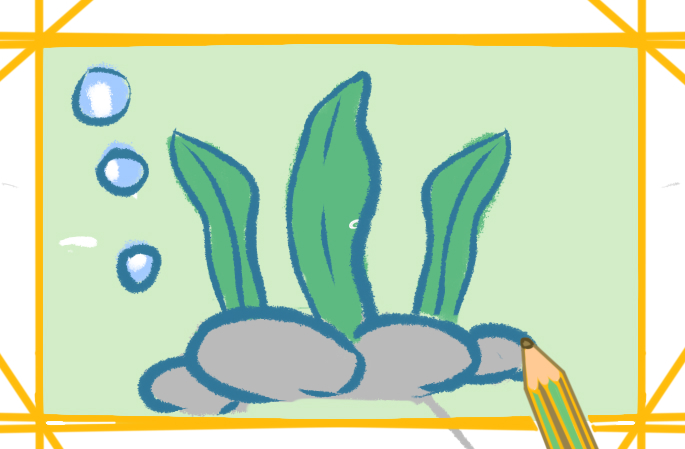 簡單好看的海帶上色<a href=http://www.inspiredelm.com/jianbihua/ target=_blank class=infotextkey>簡筆畫</a>要怎么畫