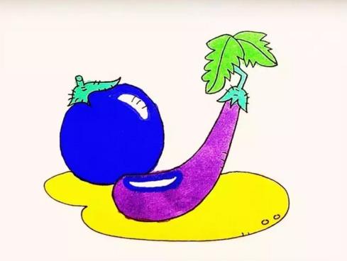 蔬菜的簡筆畫畫法步驟圖解