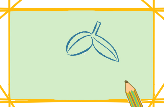 簡(jiǎn)單容易的芒果上色<a href=http://www.inspiredelm.com/jianbihua/ target=_blank class=infotextkey>簡(jiǎn)筆畫(huà)</a>要怎么畫(huà)