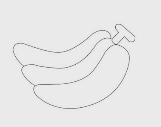 香蕉簡(jiǎn)筆步驟