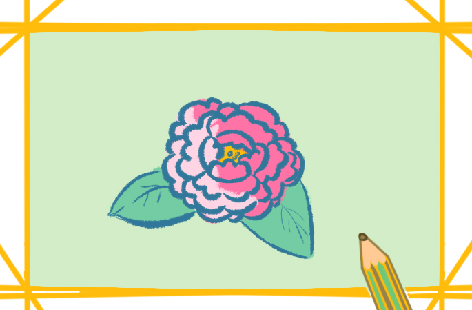 牡丹<a href=http://www.inspiredelm.com/jianbihua/ target=_blank class=infotextkey>簡筆畫</a>漂亮的圖片怎么畫