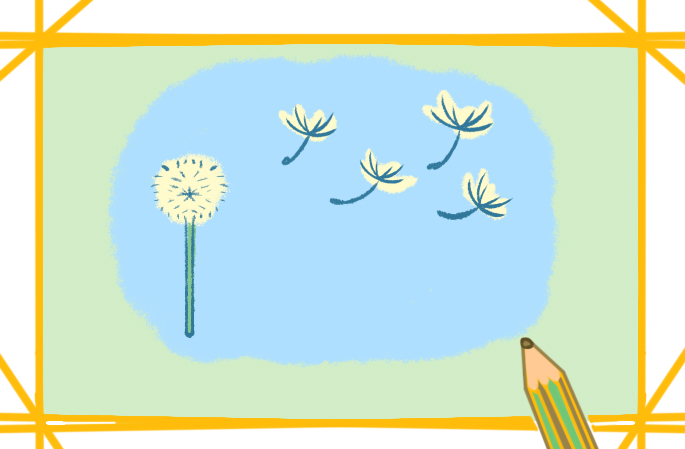 好看的蒲公英<a href=http://www.inspiredelm.com/jianbihua/ target=_blank class=infotextkey>簡(jiǎn)筆畫</a>圖片怎么畫