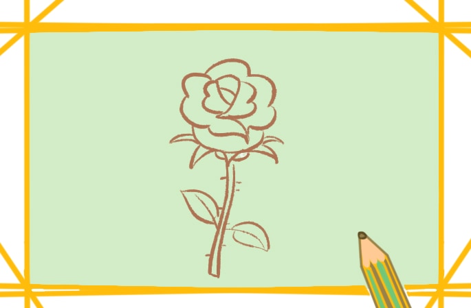 簡單的玫瑰花<a href=http://www.inspiredelm.com/jianbihua/ target=_blank class=infotextkey>簡筆畫</a>圖片怎么畫