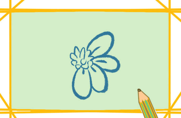 美麗的白花上色<a href=http://www.inspiredelm.com/jianbihua/ target=_blank class=infotextkey>簡(jiǎn)筆畫(huà)</a>要怎么畫(huà)