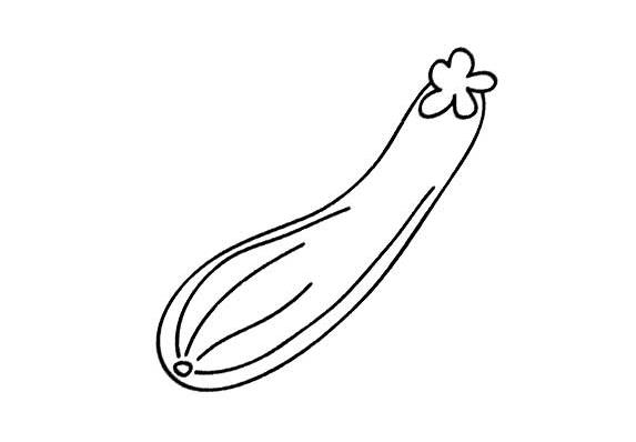 多種常見蔬菜簡筆