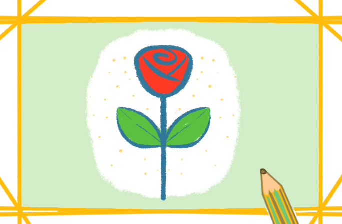 容易畫的玫瑰花上色<a href=http://www.inspiredelm.com/jianbihua/ target=_blank class=infotextkey>簡筆畫</a>要怎么畫