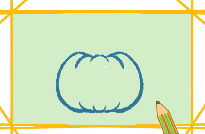 萬圣節(jié)的南瓜燈<a href=http://www.inspiredelm.com/jianbihua/ target=_blank class=infotextkey>簡筆畫</a>圖片怎么畫
