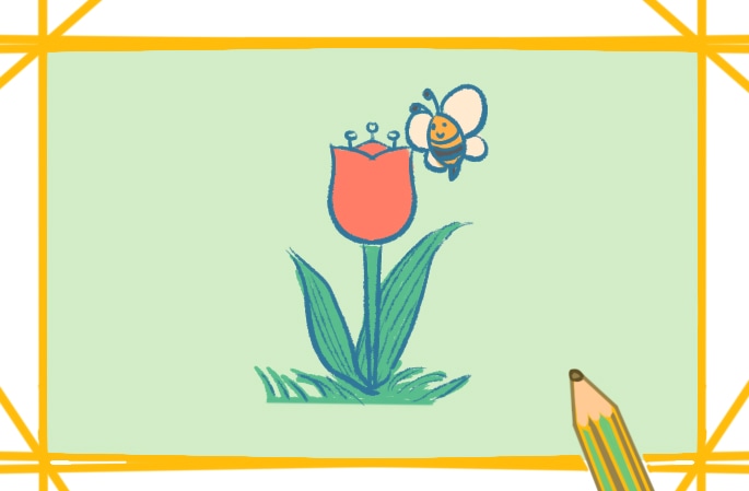 簡單漂亮的花朵<a href=http://www.inspiredelm.com/jianbihua/ target=_blank class=infotextkey>簡筆畫</a>圖片怎么畫