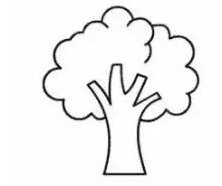 2種大樹簡(jiǎn)筆畫畫法