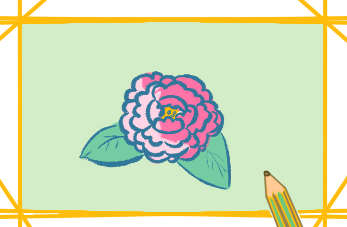 牡丹<a href=http://www.inspiredelm.com/jianbihua/ target=_blank class=infotextkey>簡筆畫</a>漂亮的圖片怎么畫