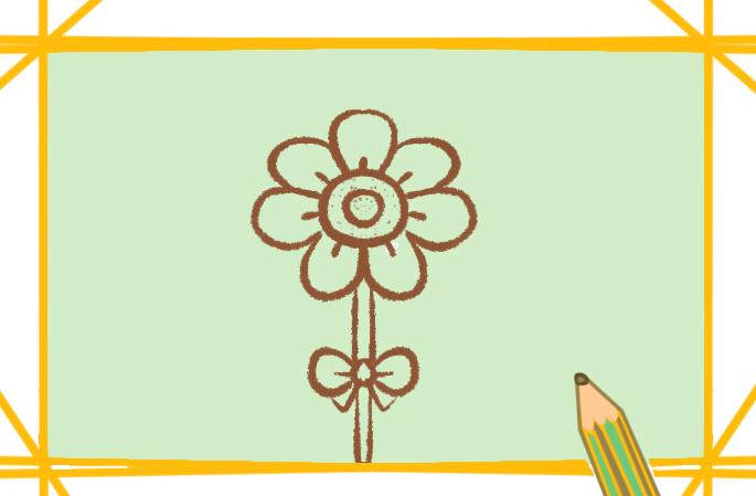 鮮花<a href=http://www.inspiredelm.com/jianbihua/ target=_blank class=infotextkey>簡(jiǎn)筆畫</a>帶顏色的圖片怎么畫