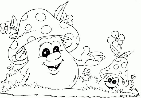 大小蘑菇<a href=http://www.inspiredelm.com/jianbihua/ target=_blank class=infotextkey>簡筆畫</a>