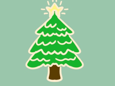 好看的圣誕樹<a href=http://www.inspiredelm.com/jianbihua/ target=_blank class=infotextkey>簡筆畫</a>圖片怎么畫