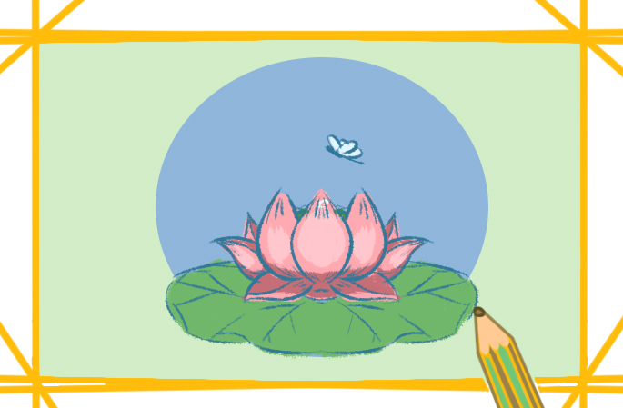 夏天的荷花上色<a href=http://www.inspiredelm.com/jianbihua/ target=_blank class=infotextkey>簡(jiǎn)筆畫</a>要怎么畫