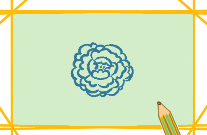 牡丹<a href=http://www.inspiredelm.com/jianbihua/ target=_blank class=infotextkey>簡筆畫</a>漂亮的圖片怎么畫