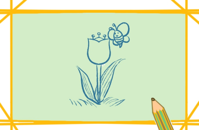 簡單漂亮的花朵<a href=http://www.inspiredelm.com/jianbihua/ target=_blank class=infotextkey>簡筆畫</a>圖片怎么畫