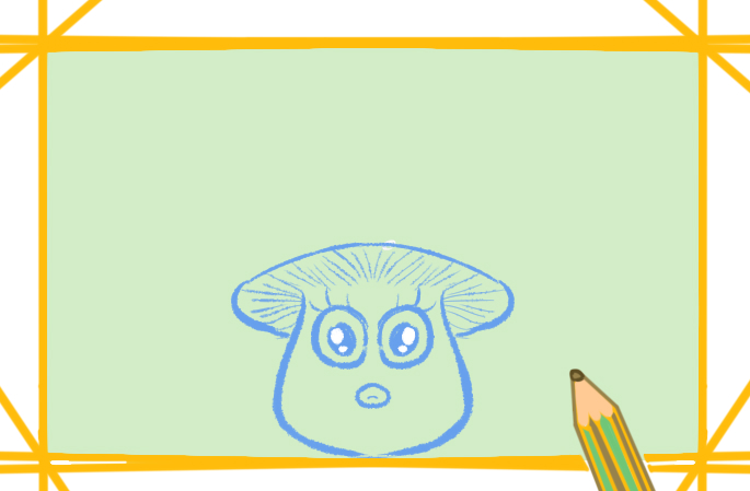 卡通小蘑菇上色<a href=http://www.inspiredelm.com/jianbihua/ target=_blank class=infotextkey>簡筆畫</a>要怎么畫