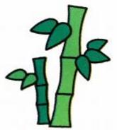 一片竹子簡(jiǎn)筆