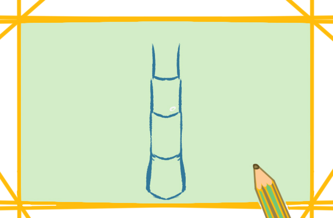 簡單的竹子<a href=http://www.inspiredelm.com/jianbihua/ target=_blank class=infotextkey>簡筆畫</a>圖片怎么畫