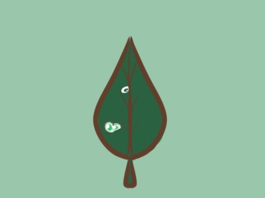 簡單好看的葉子<a href=http://www.inspiredelm.com/jianbihua/ target=_blank class=infotextkey>簡筆畫</a>圖片怎么畫