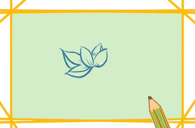 簡單好看的荷花<a href=http://www.inspiredelm.com/jianbihua/ target=_blank class=infotextkey>簡筆畫</a>圖片怎么畫