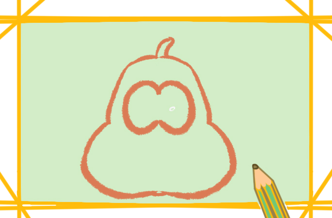 可愛的佛手瓜上色<a href=http://www.inspiredelm.com/jianbihua/ target=_blank class=infotextkey>簡(jiǎn)筆畫</a>要怎么畫