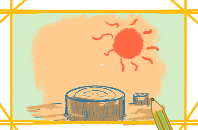 干旱炎熱的天氣<a href=http://www.inspiredelm.com/jianbihua/ target=_blank class=infotextkey>簡(jiǎn)筆畫</a>怎么畫
