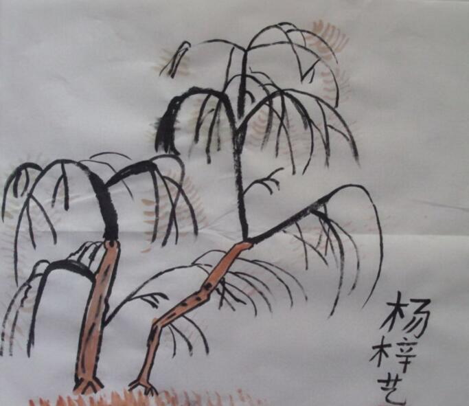 楊梓藝小朋友的植物簡筆畫  兒童簡筆畫