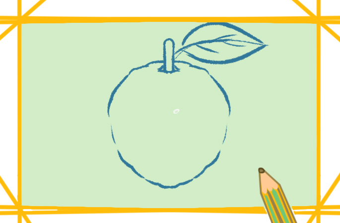 簡(jiǎn)單好看的番荔枝上色<a href=http://www.inspiredelm.com/jianbihua/ target=_blank class=infotextkey>簡(jiǎn)筆畫(huà)</a>要怎么畫(huà)