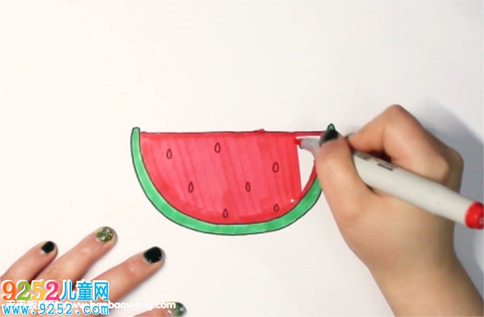 西瓜<a href=http://www.inspiredelm.com/jianbihua/ target=_blank class=infotextkey>簡筆畫</a>