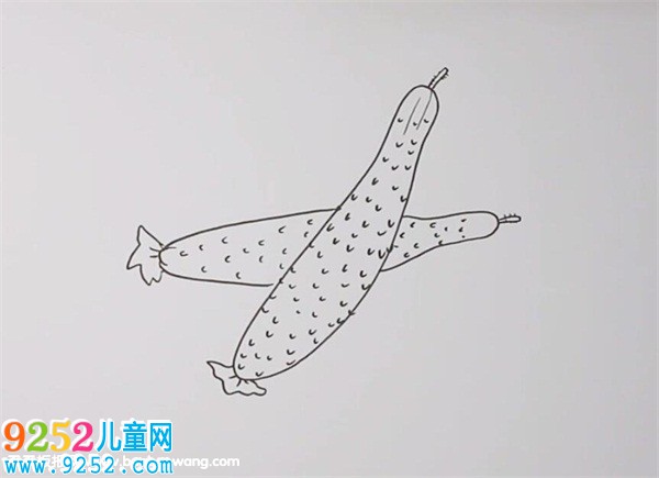 黃瓜<a href=http://www.inspiredelm.com/jianbihua/ target=_blank class=infotextkey>簡(jiǎn)筆畫(huà)</a>
