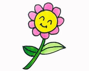 小花怎么畫簡單好看