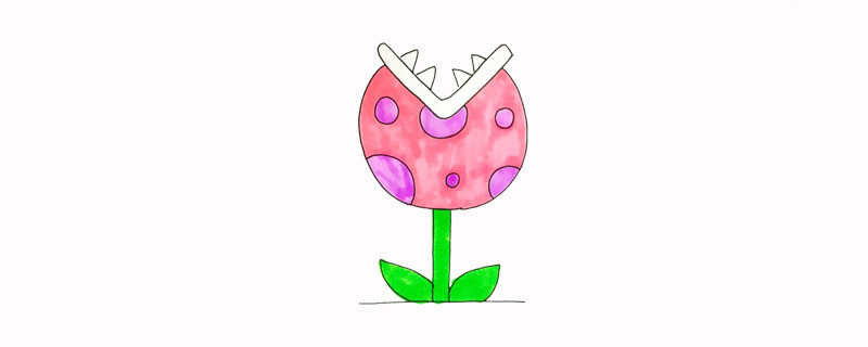 食人花<a href=http://www.inspiredelm.com/jianbihua/ target=_blank class=infotextkey>簡(jiǎn)筆畫</a>教程