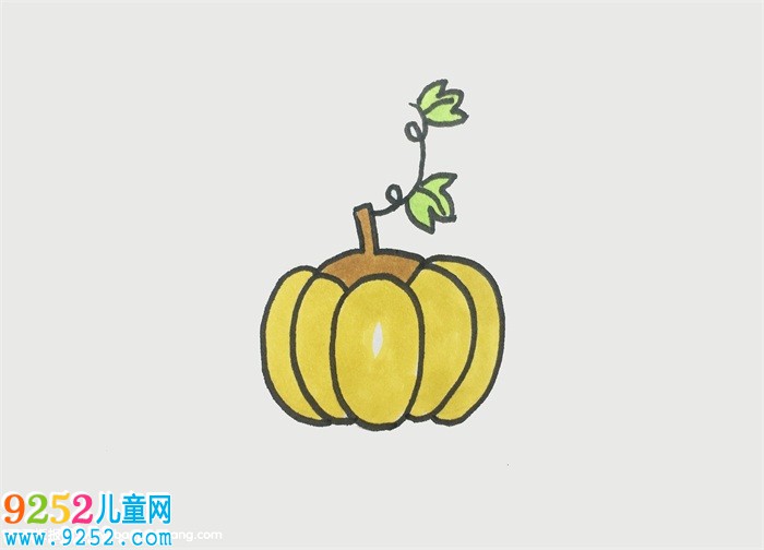 南瓜怎么畫簡(jiǎn)單又漂亮