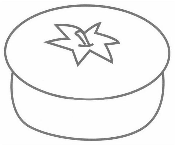 簡(jiǎn)單的水果簡(jiǎn)筆畫圖片，柿子簡(jiǎn)筆畫