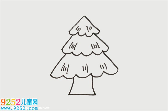 松樹(shù)怎么畫(huà)