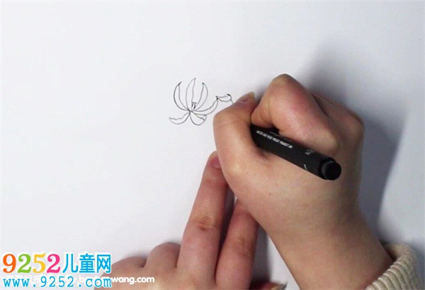 彼岸花怎么畫