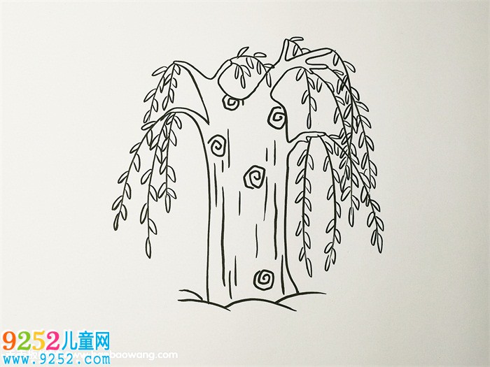 柳樹怎么畫簡(jiǎn)單又漂亮