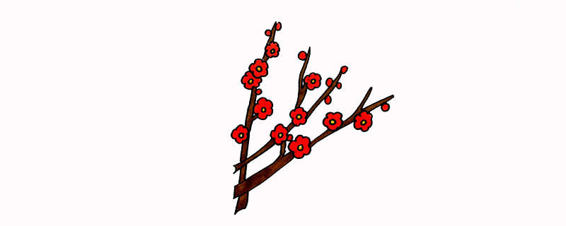 梅花怎么畫漂亮又簡(jiǎn)單，兒童梅花的畫法<a href=http://www.inspiredelm.com/jianbihua/ target=_blank class=infotextkey>簡(jiǎn)筆畫</a>