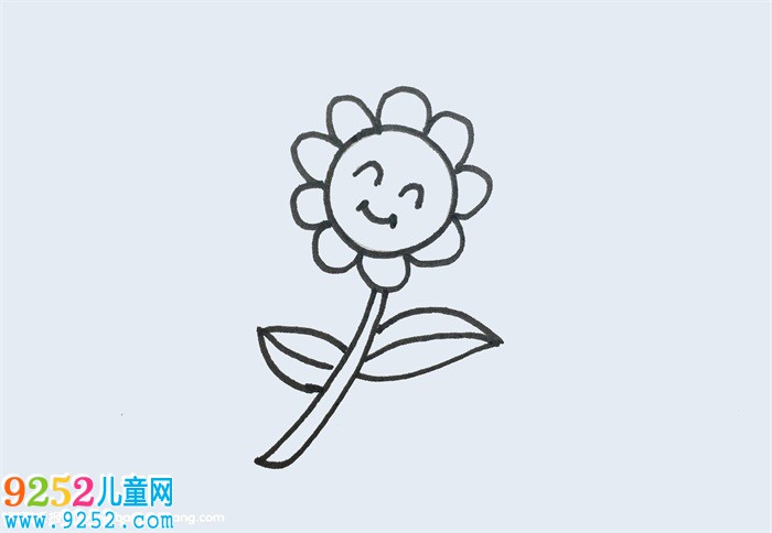 小花怎么畫簡單好看