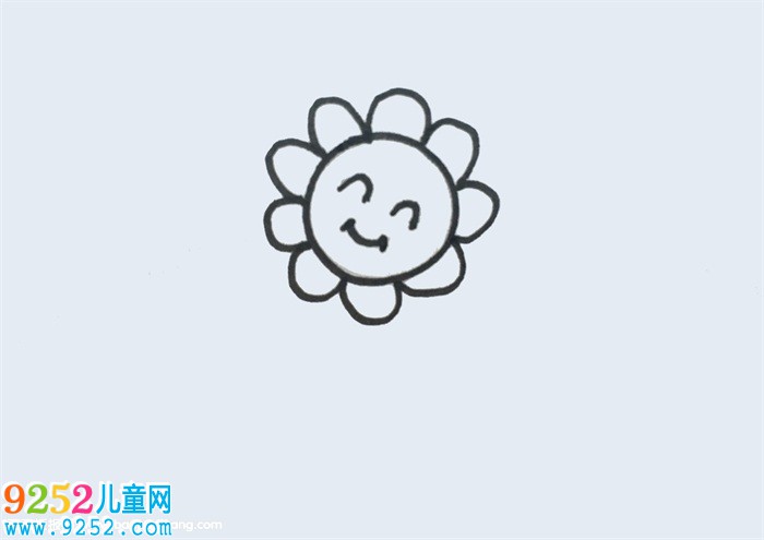 小花怎么畫簡單好看